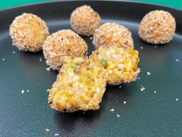 Arancini Filled with Pumpkin