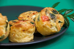 Pumpkin, Spinach, Feta Frittata