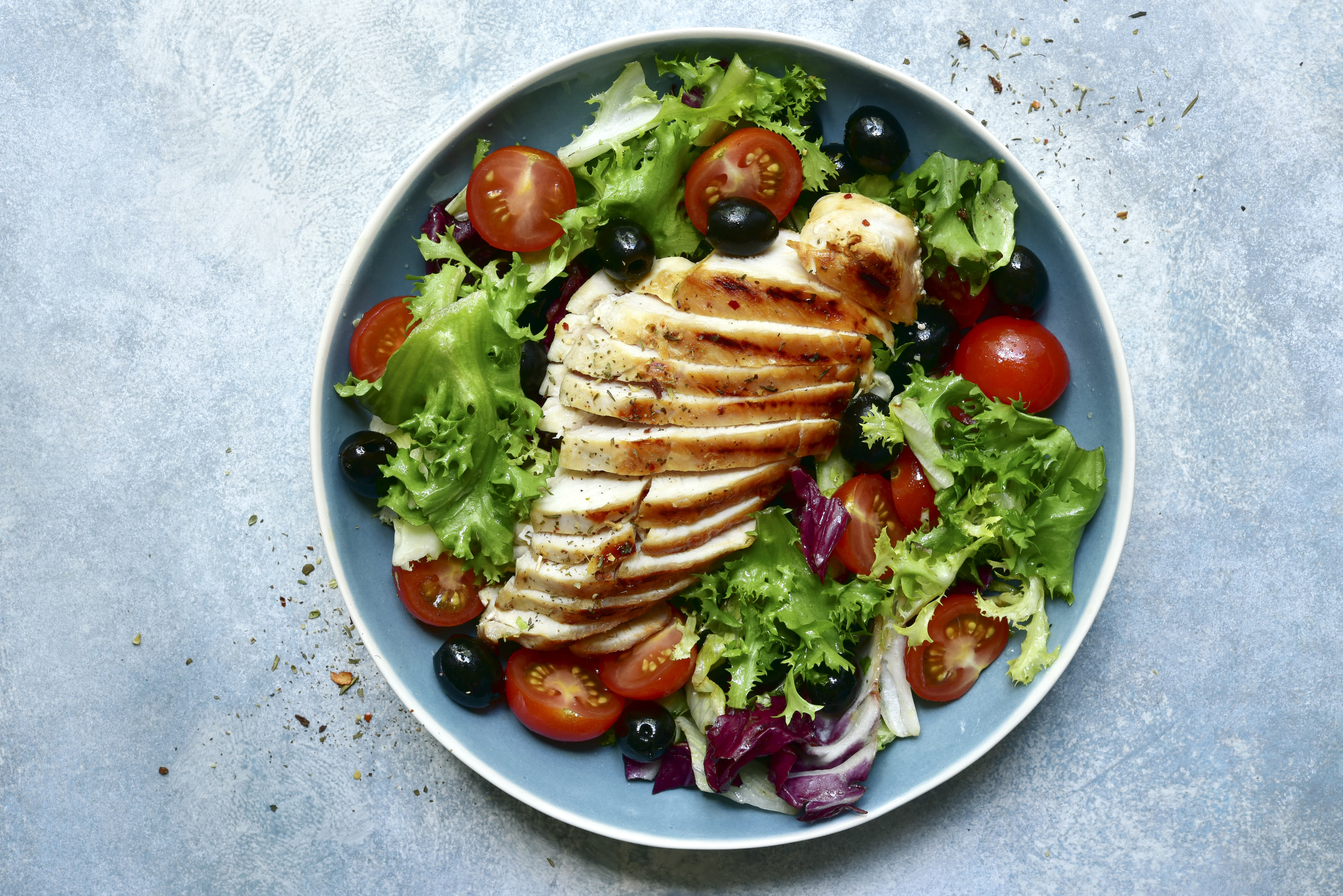 Grilled Chicken Salad Bowl