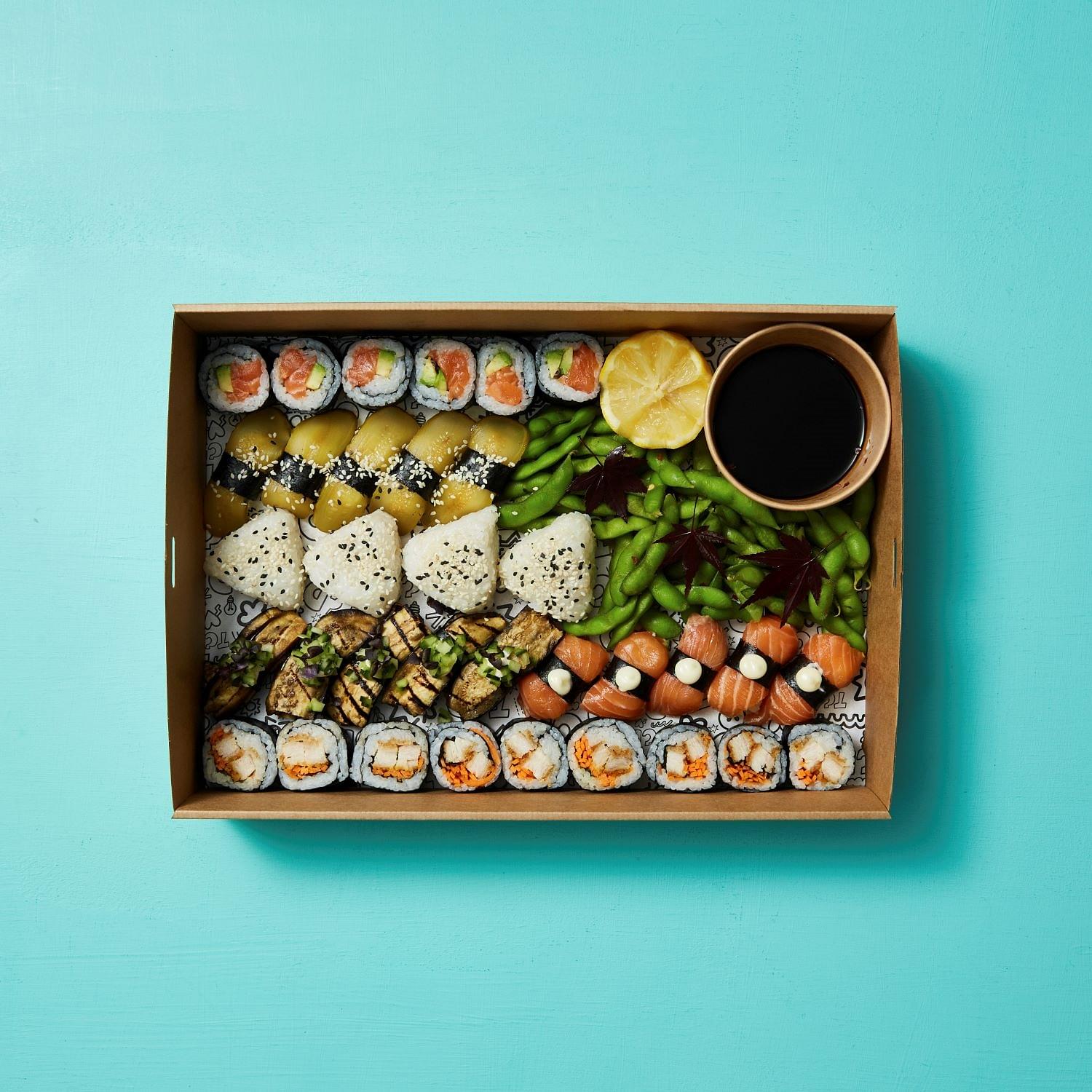 TCD Deluxe Japanese Platter