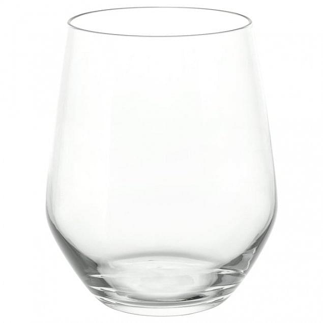Stemless glassware