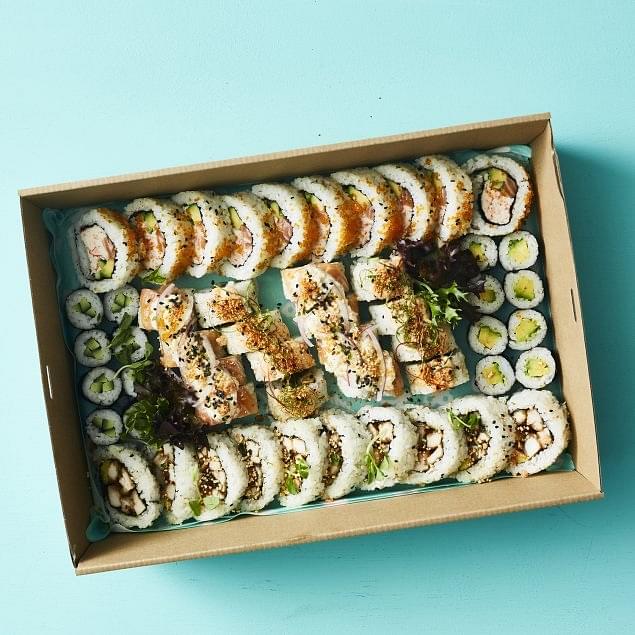 Mixed Sushi Roll Platter - 52 pieces
