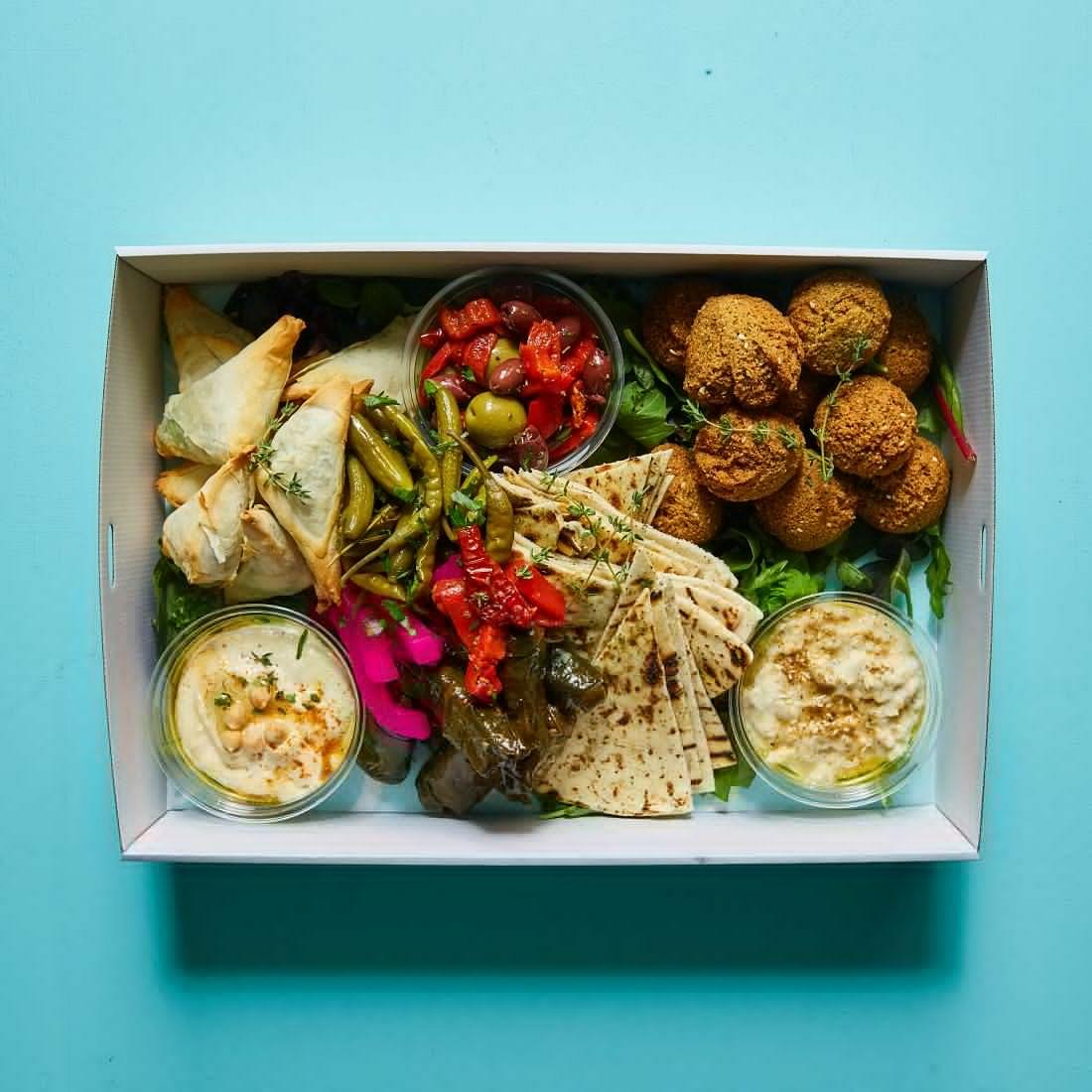 Middle Eastern Vegetarian Mezze