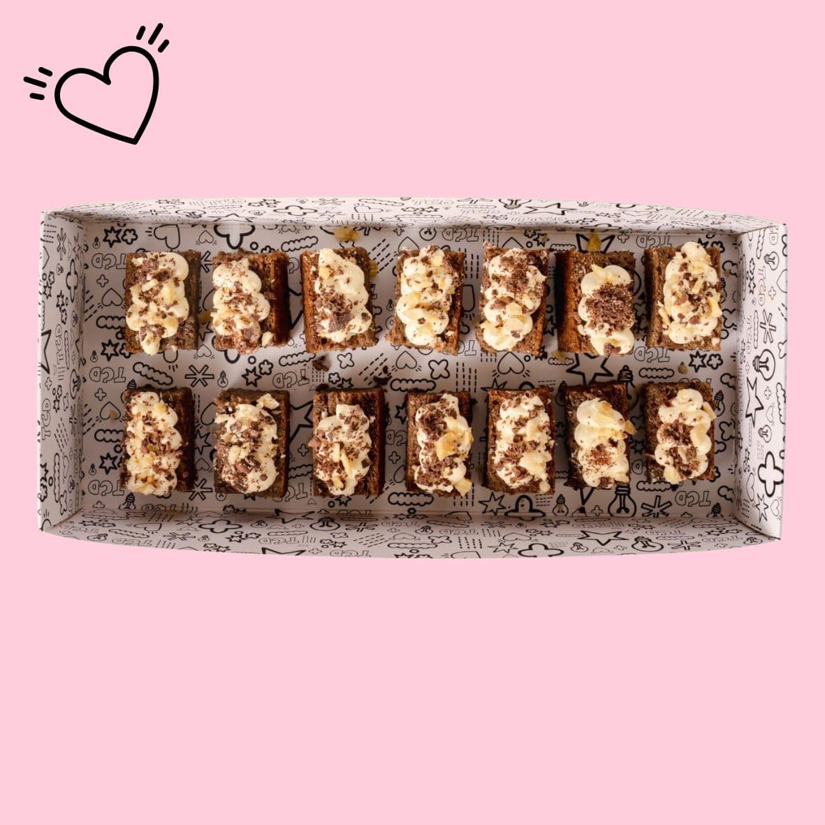 Bananarama Cream Cake Box
