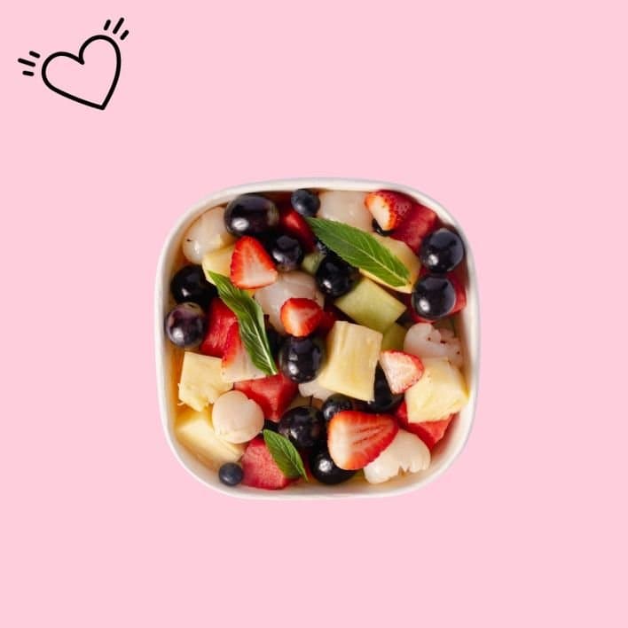 Fresh Fruit Sharing Salad