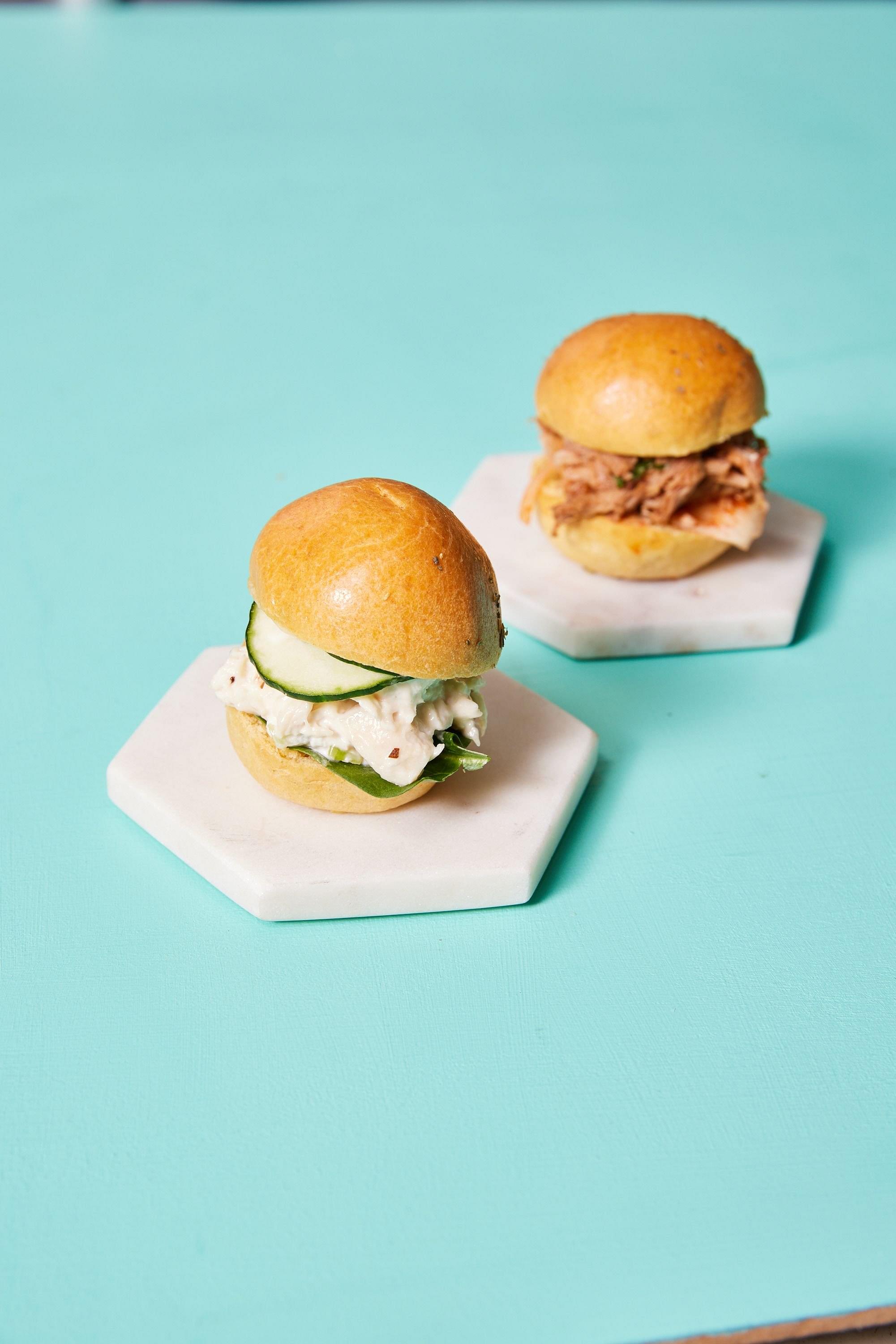 Poached Chicken & Fennel Baby Slider