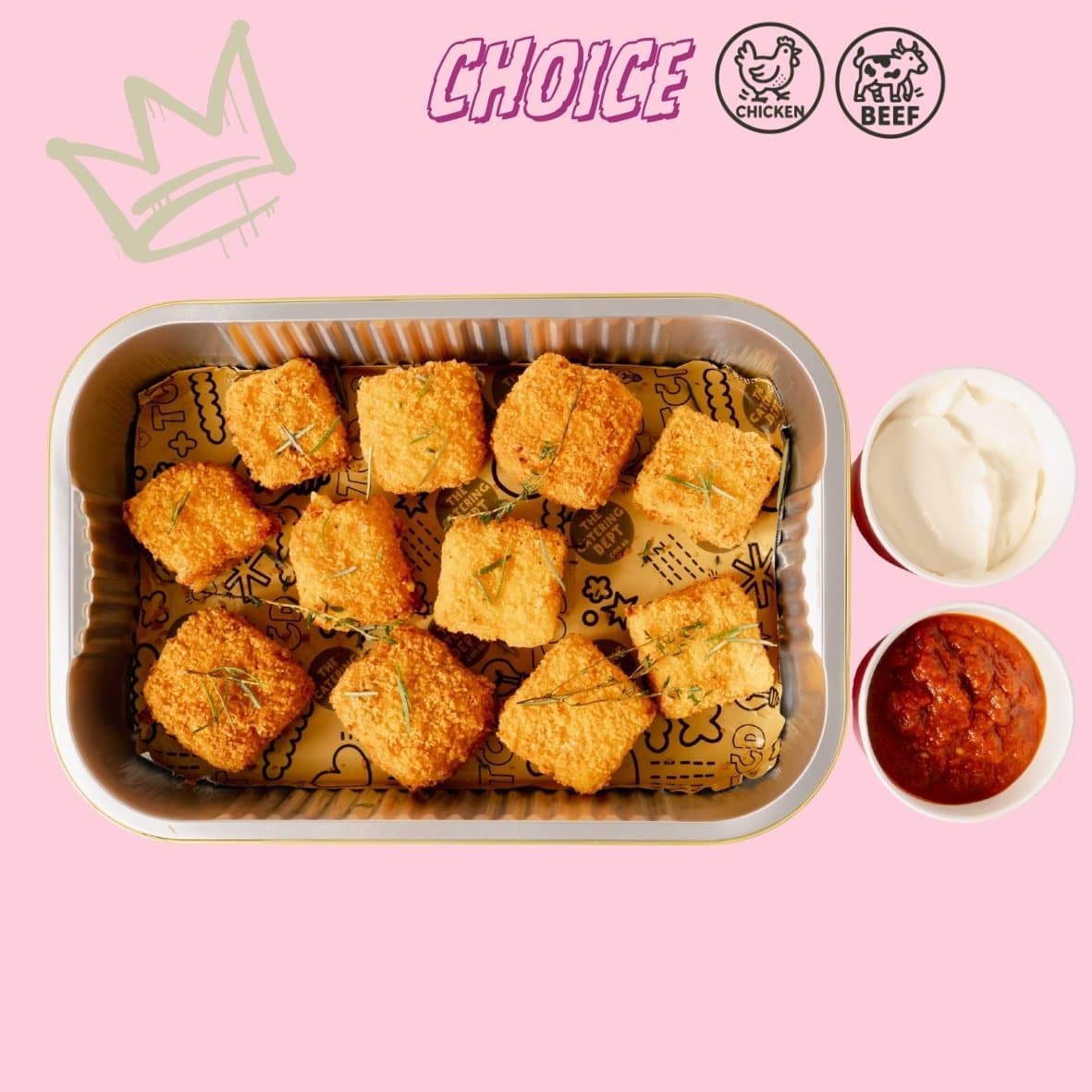 Signature Crumbed Pasta Fritters