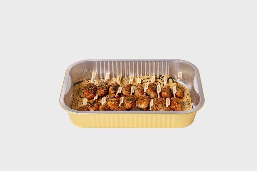 Tsukune Charred Japanese Yakitori Meatballs