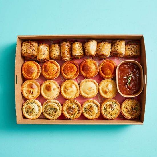 Christmas Party Pies & Sausage Rolls Box