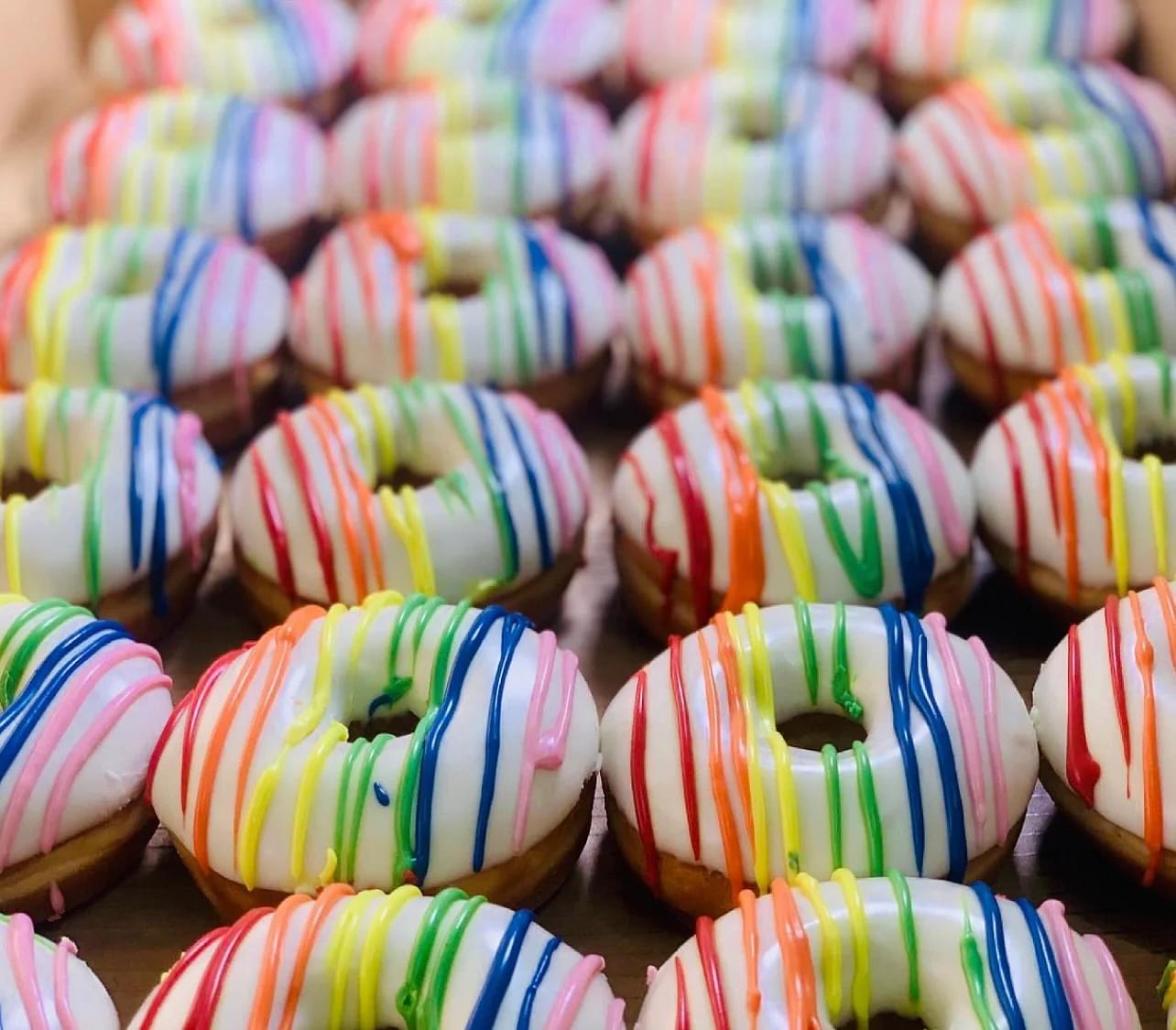 Rainbow Donuts