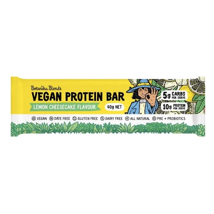 Botanika Blends, Vegan Protein Bar, Lemon Cheese Cake, 40g