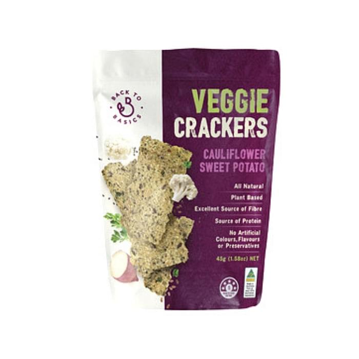 DJ&A Veggie Cracker Cauliflower Sweet Potato