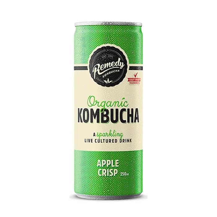 Remedy, Organic Kombucha, Apple Crisp, 250ml