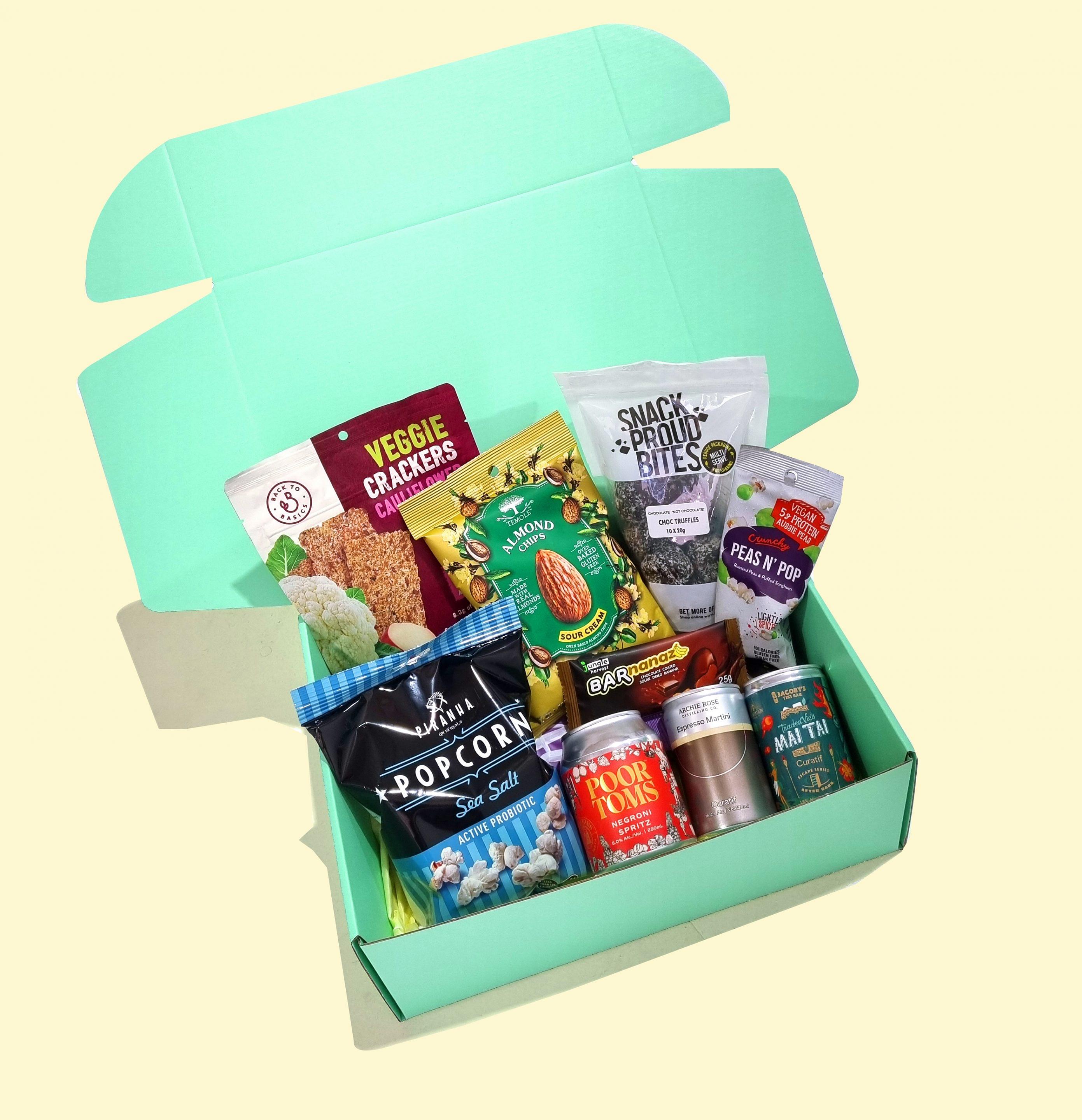 Snack and Cocktail Box