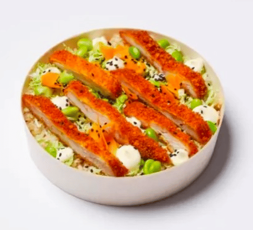 Katsu Chicken Poke Bowl