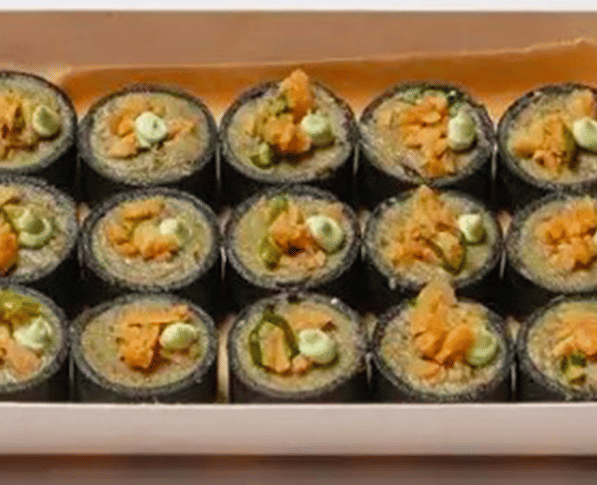 Miso Eggplant Tart Box