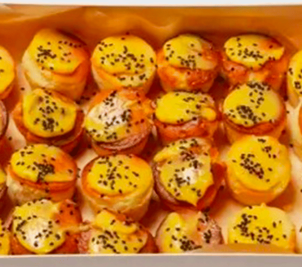 Yuzu & Black Sesame Muffins 