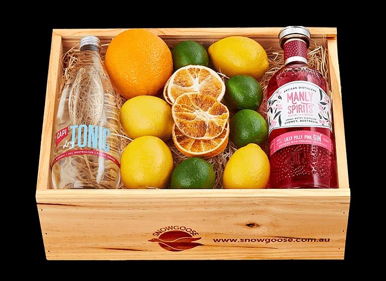 Manly Spirits Lilly Pilly Pink Gin & Tonic Hamper
