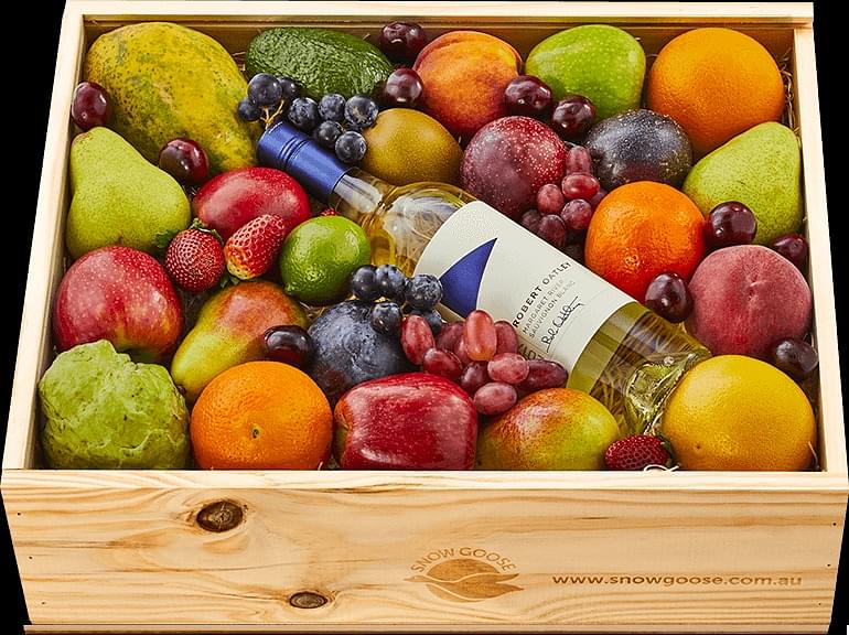 Mixed Fruit & Robert Oatley White Wine