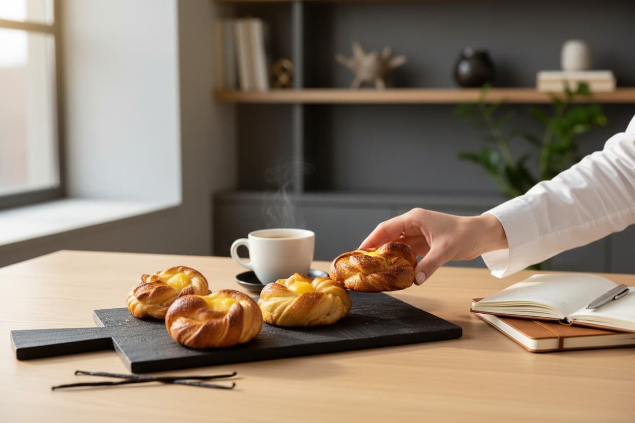 Swedish Vanilla Bun