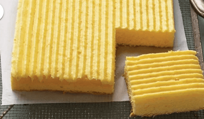 Orange Slab Cake
