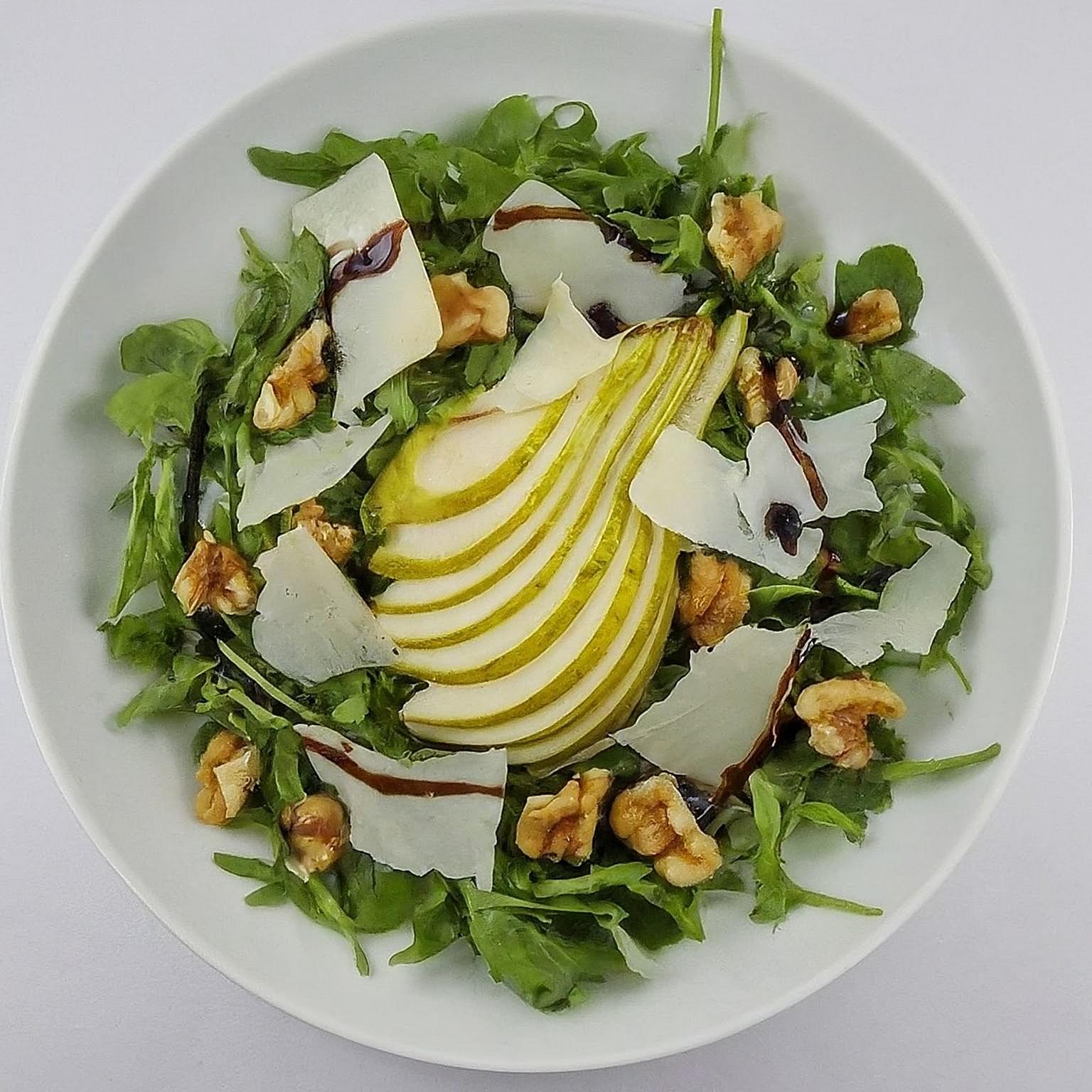 Rocket, Pear & Parmesan Salad