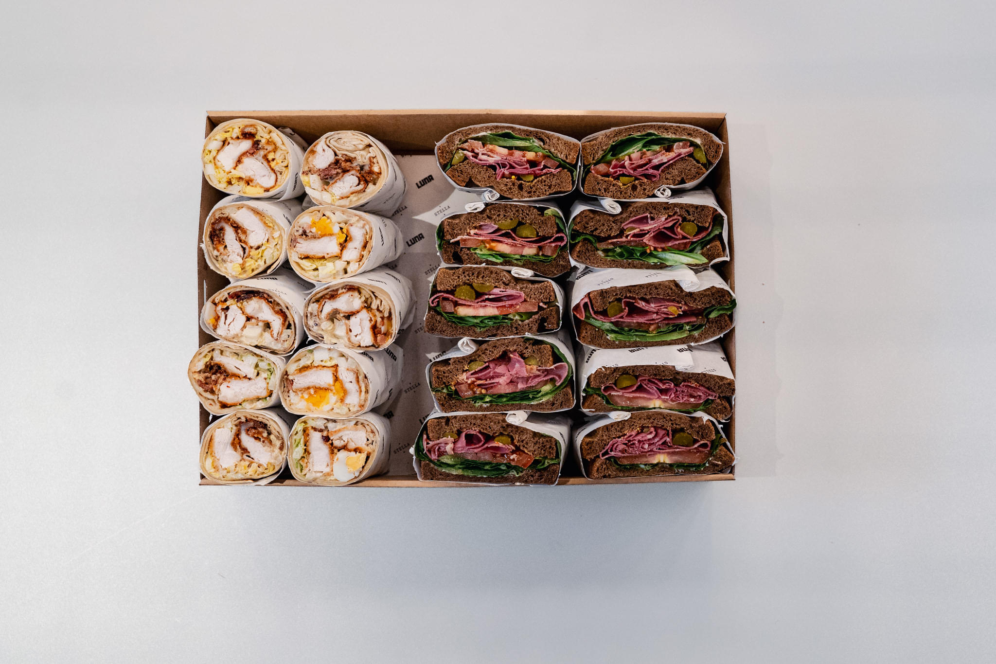 Lunch Sandwich / Wrap Box