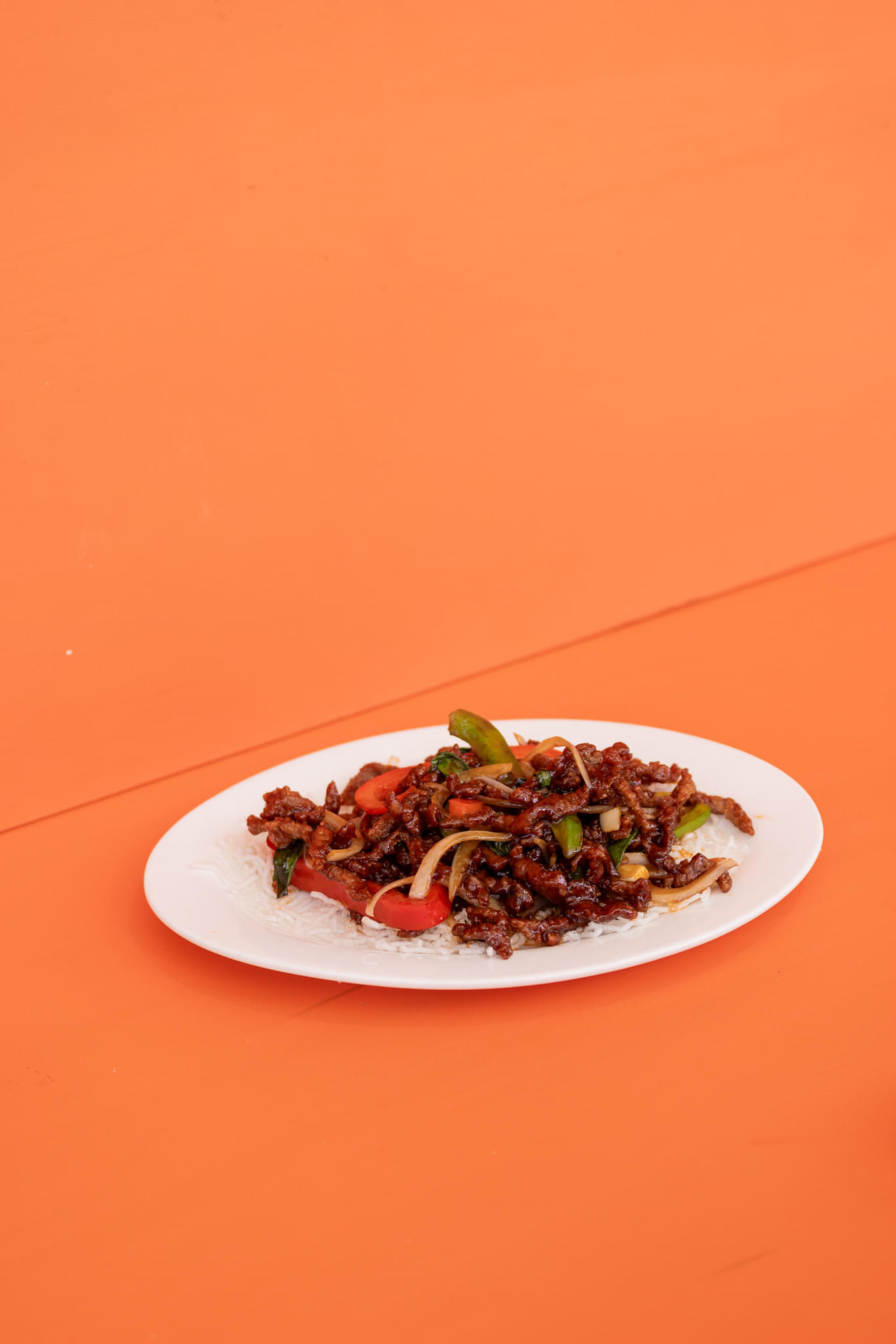 Shredded Beef Peking Style
