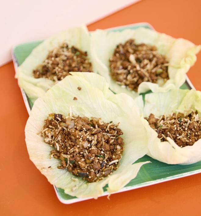 Pork or Chicken San Choi Bao