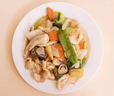 Braised Chicken with Vegetables
