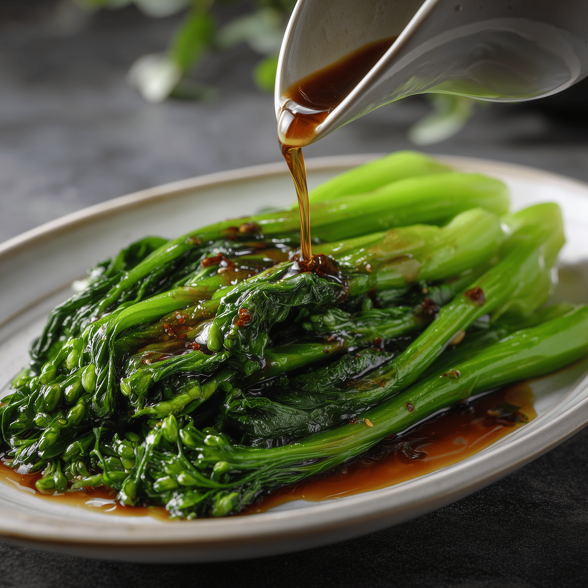 Steamed Seasonal Greens