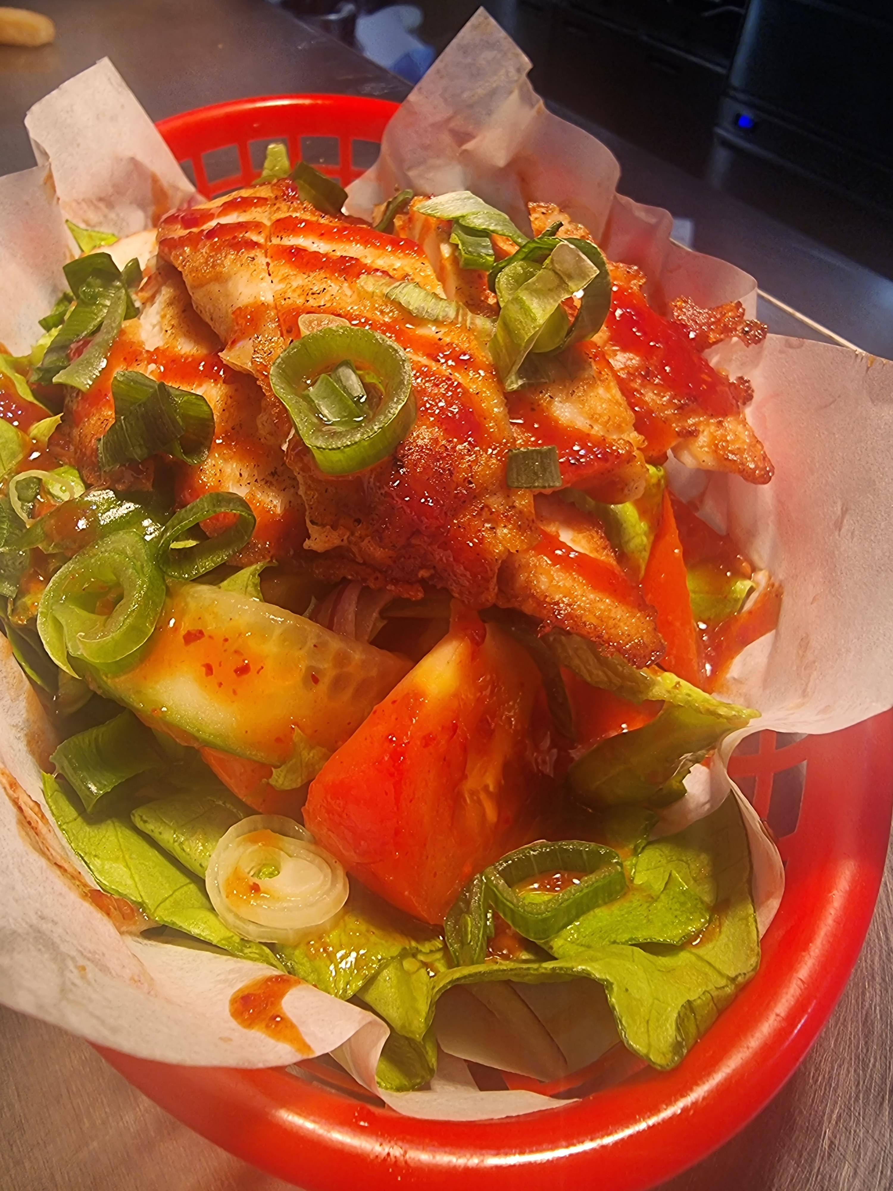 Sweet Chilli Chicken Salad