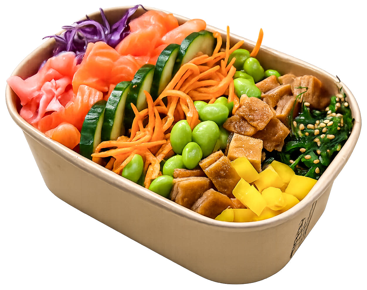 Fresh Salmon Salad Lunch Pack