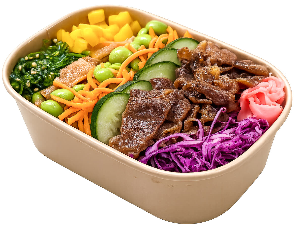 Teriyaki Beef Salad Lunch Pack