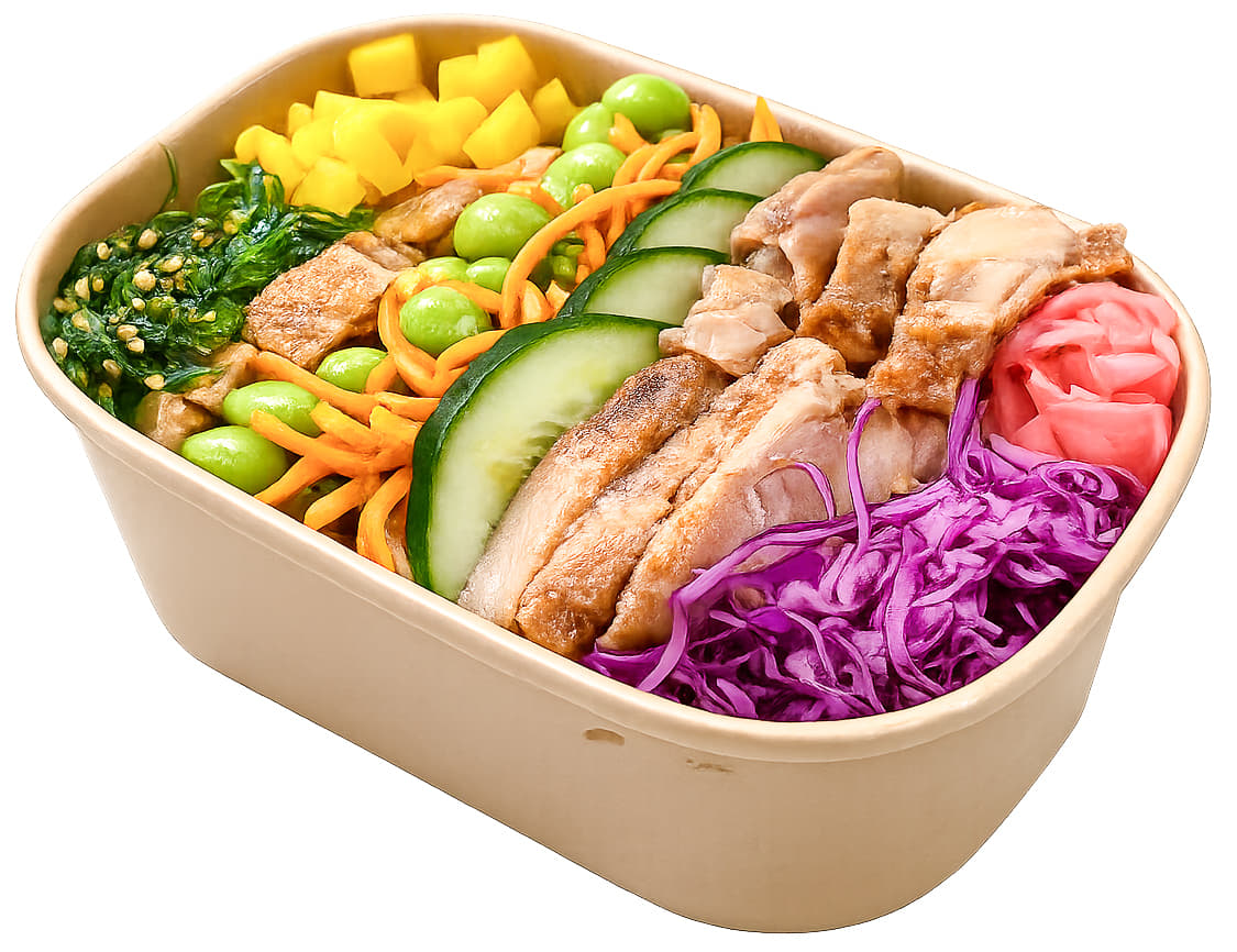 Teriyaki Chicken Salad Lunch Pack