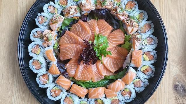 Salmon Sashimi Platter
