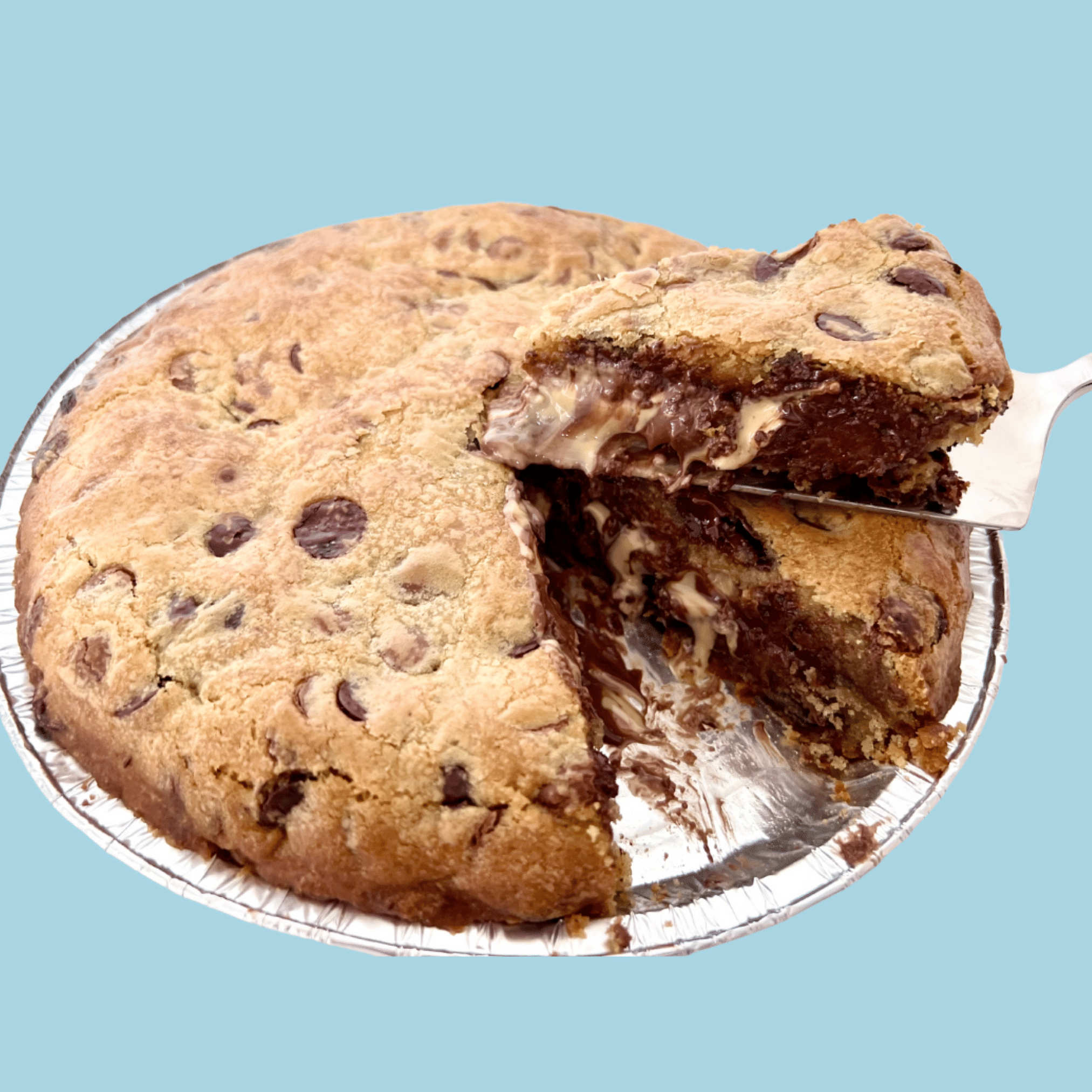 Stuffed Cookie Pie - OG Choc Chip