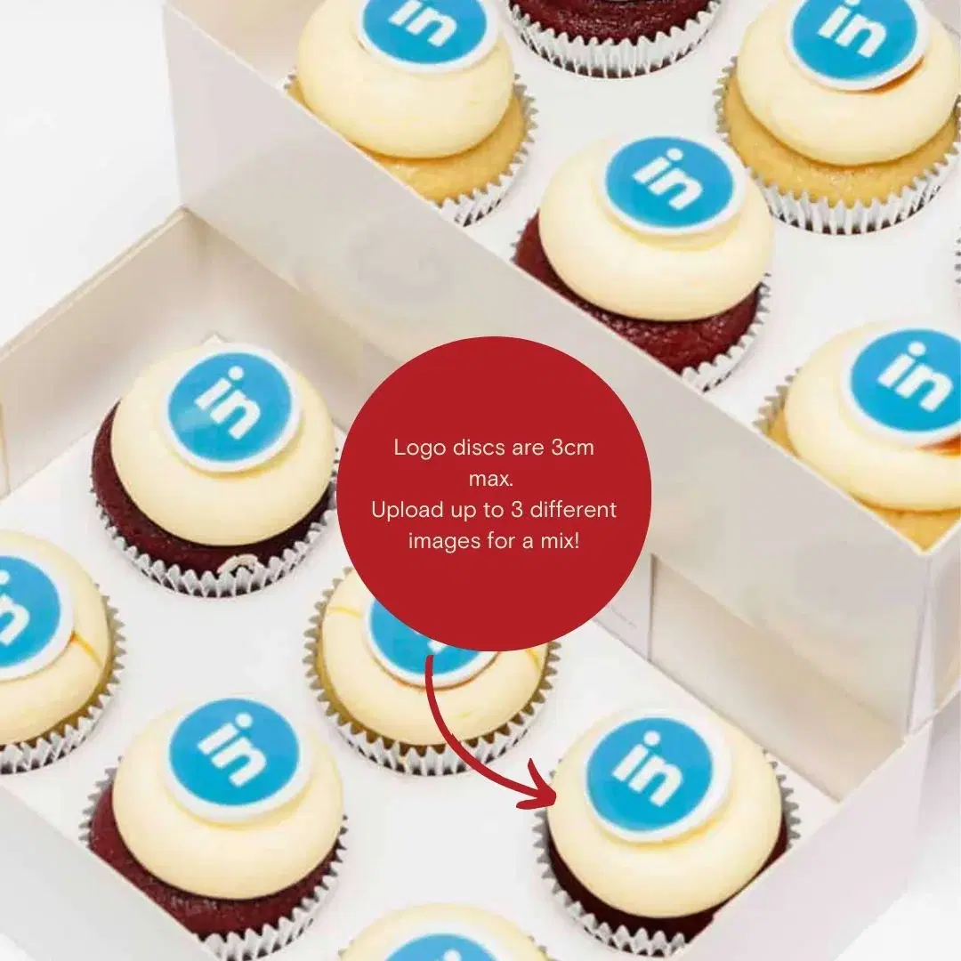 Regular Branded/Logo Cupcakes