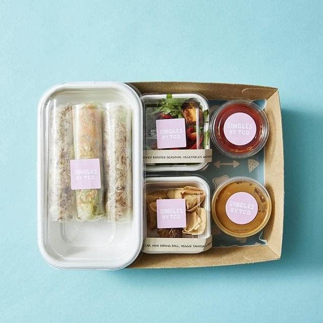 Rice Paper Roll Bento with Two Sides