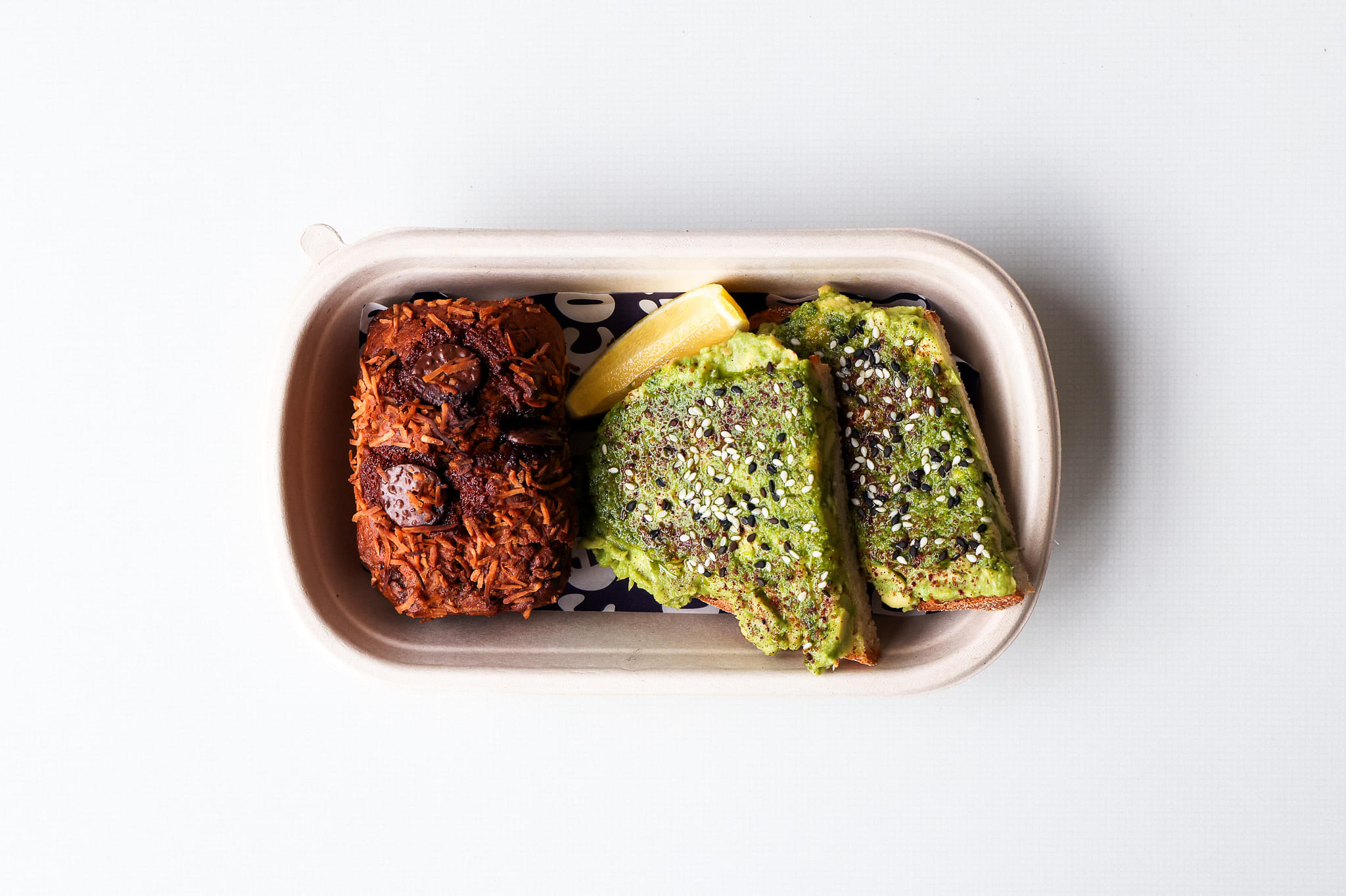 Avo Toast & Banana Bread- Brekkie Box