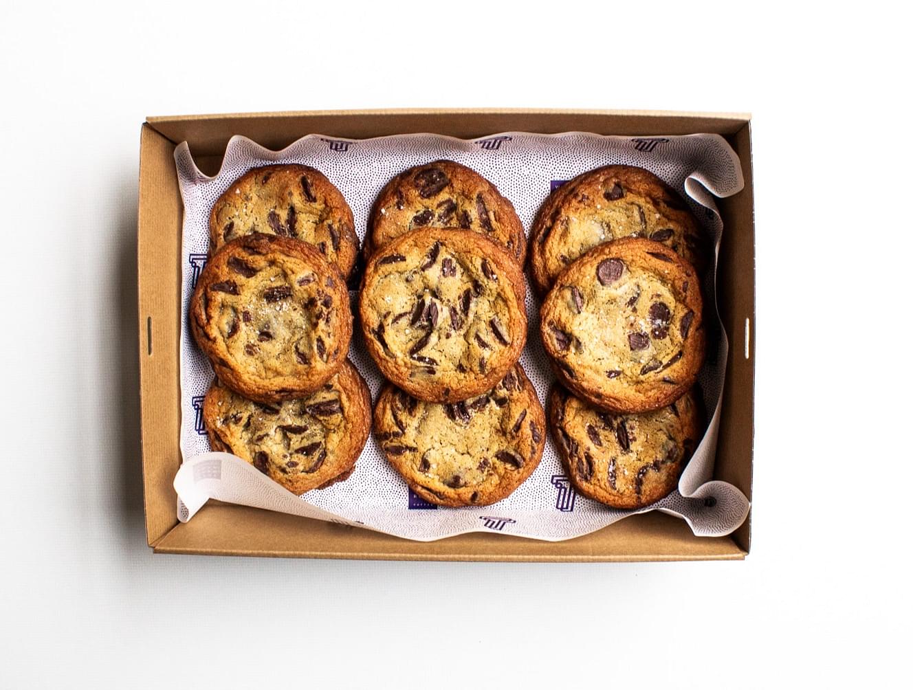 Brown Butter & Choc Chip Cookies