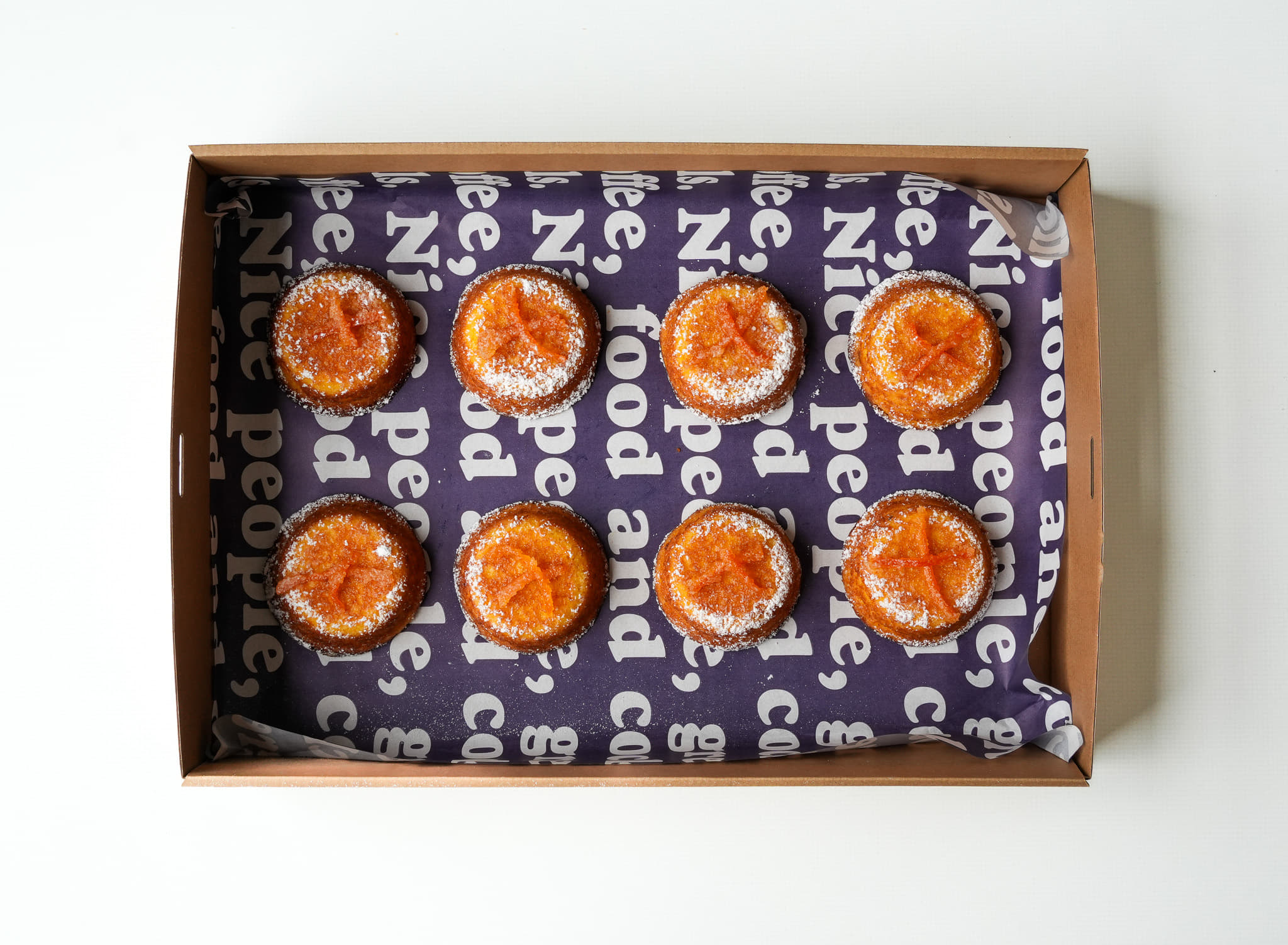 Mandarin & Almond Cakes