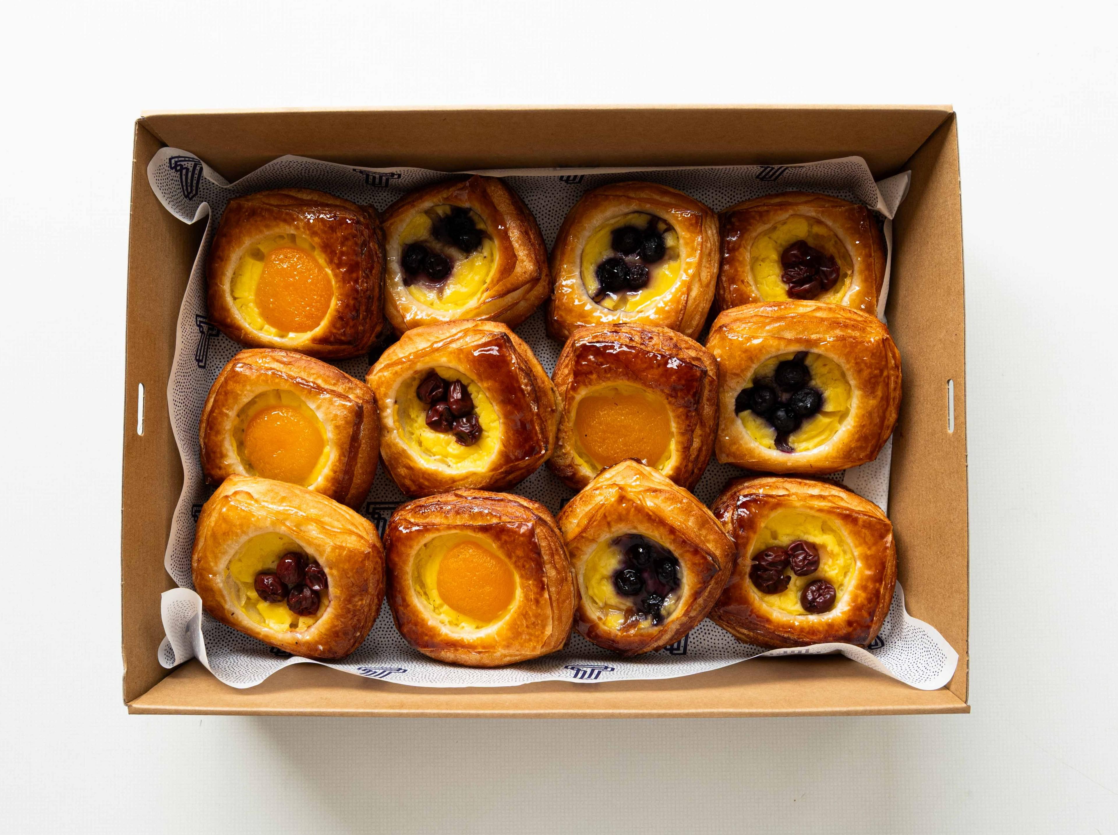 Seasonal Fruit Danishes