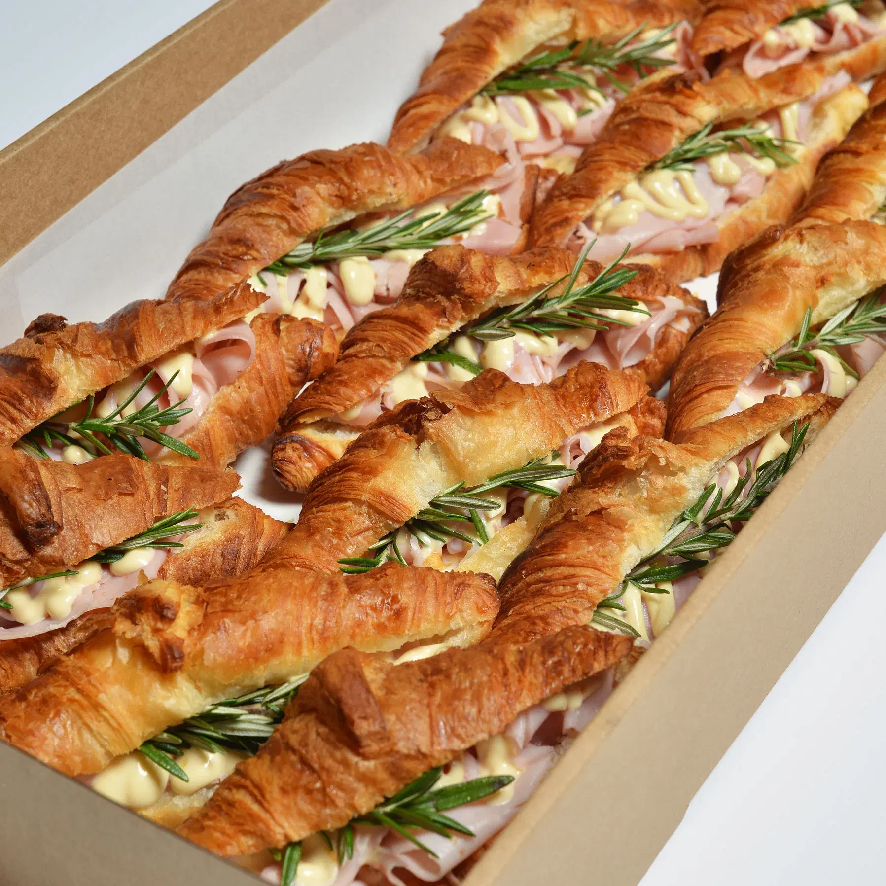 Ham & Cheese Croissant Platter