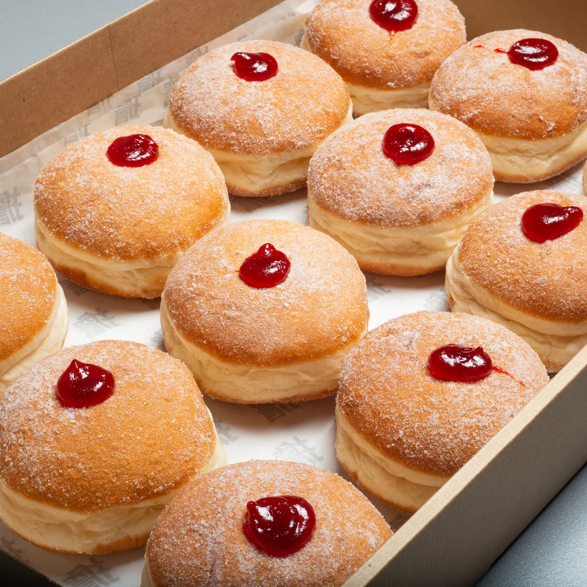 Jam Filled Doughnuts