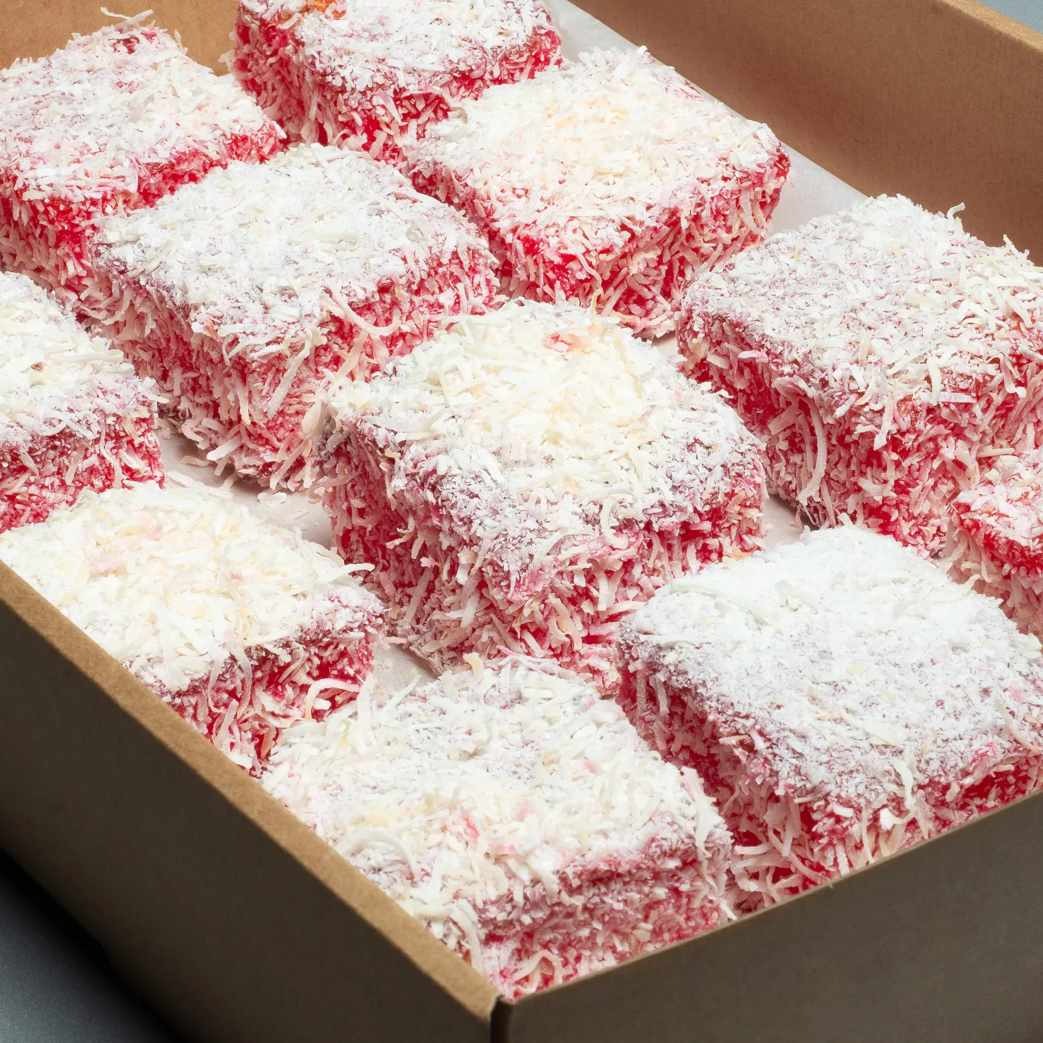 Raspberry Lamington Platter