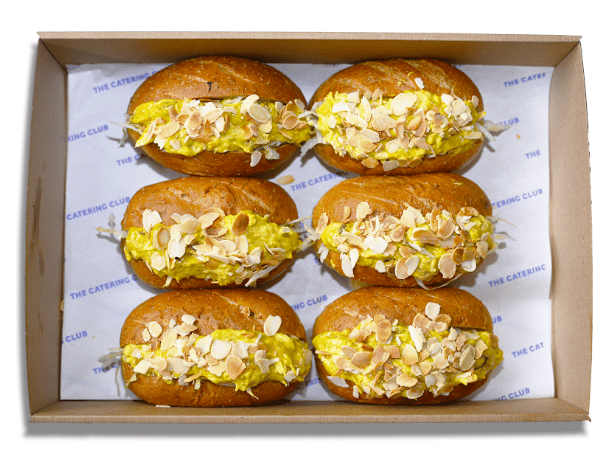 Coronation Chicken Roll Platter