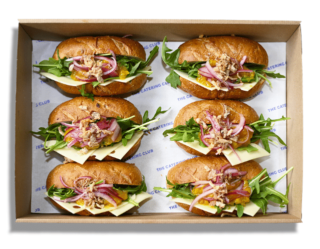 Cheese & Pickle Roll Platter