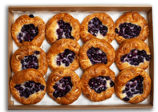 Blueberry Danish Platter