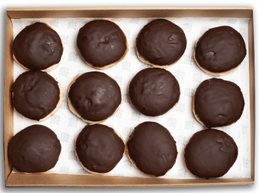 Boston Cream Doughnut Platter